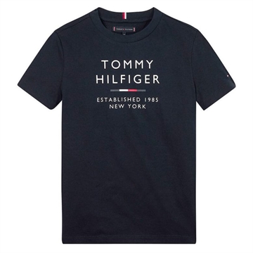 Tommy Hilfiger Boys Tee Seasonal Logo 08213 Desert Sky